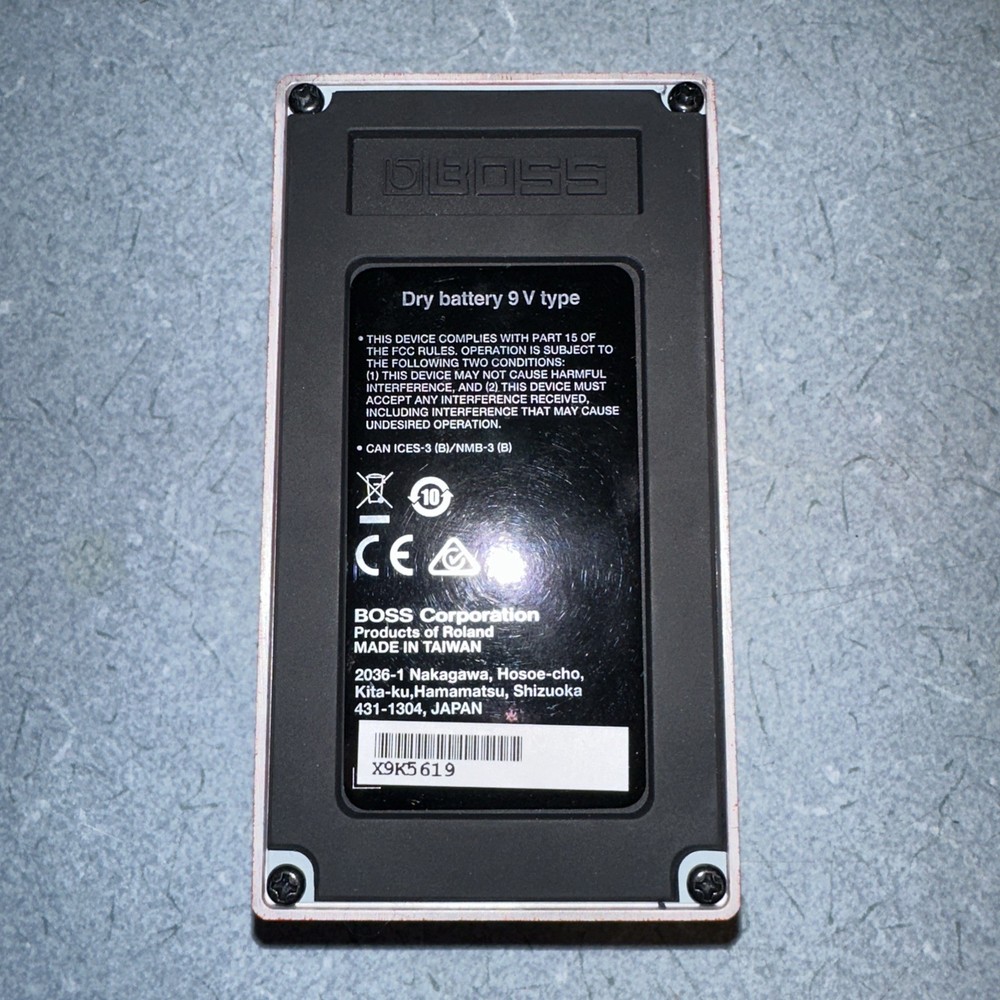 Boss RC-1 Loop Station Pedal - Mint Condition with box