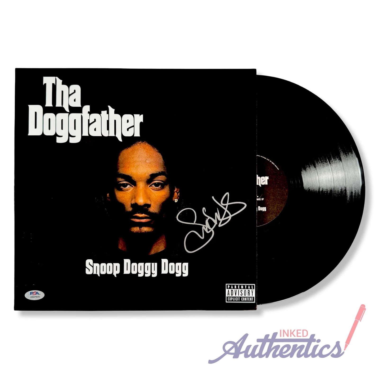 Snoop Dogg Signed Autographed Vinyl LP “Tha Doggfather” PSA/DNA Authenticated