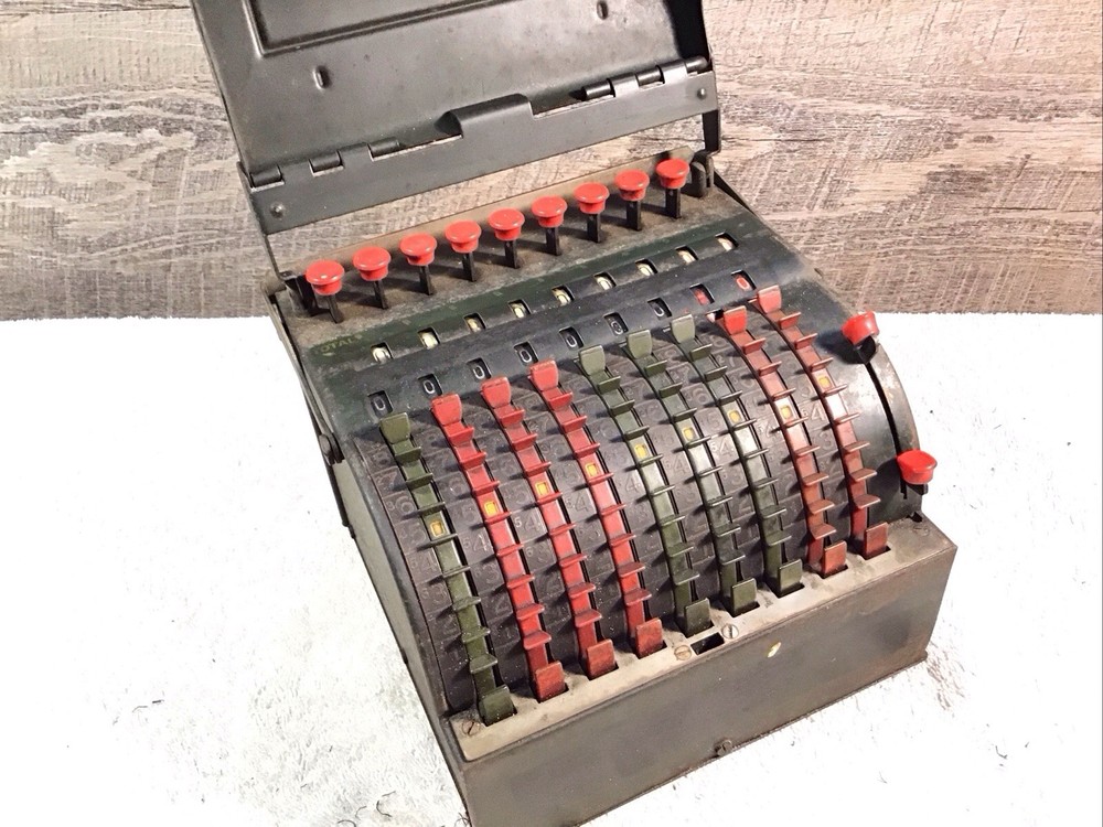 Antique Todd Company Visible Adding Machine