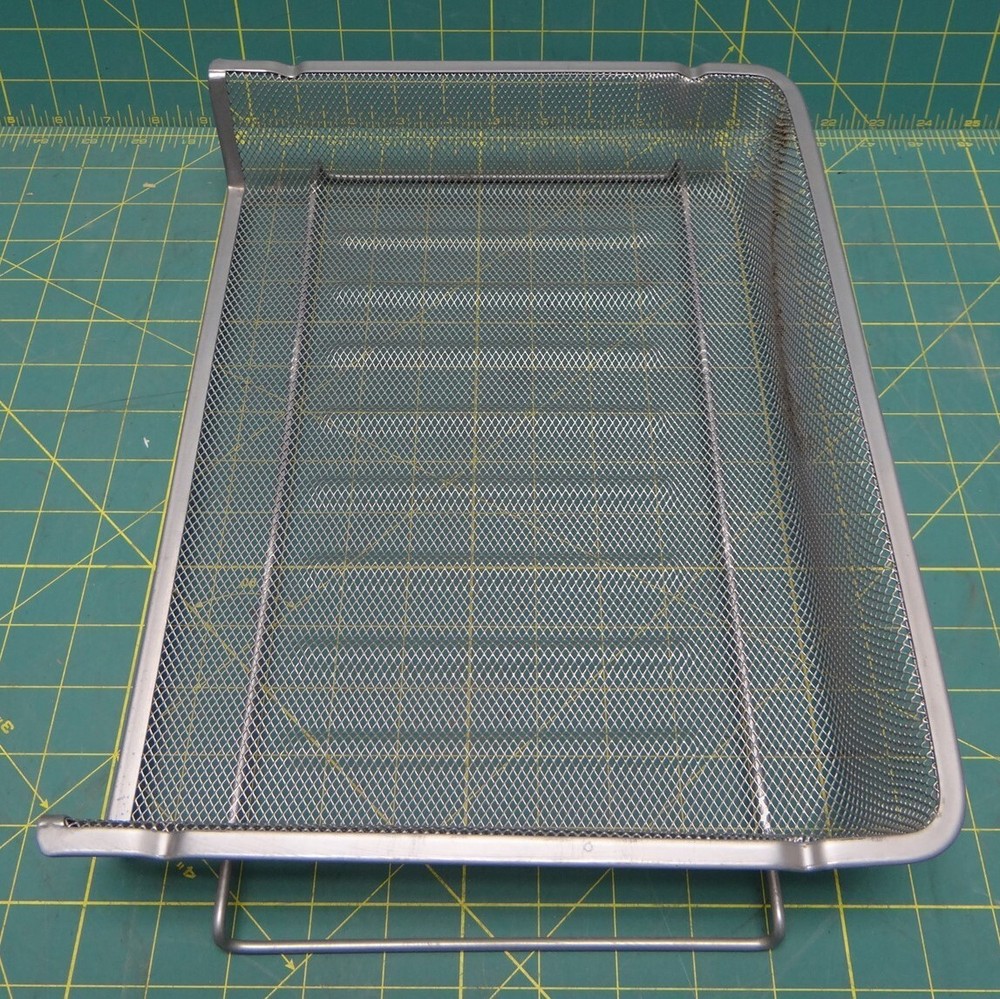 Silver Wire Desktop Stackable Document Letter Organizer, Side Load