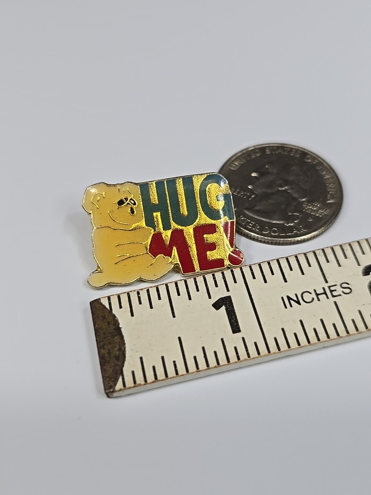 Hug Me! Polar Bear Lapel Pin