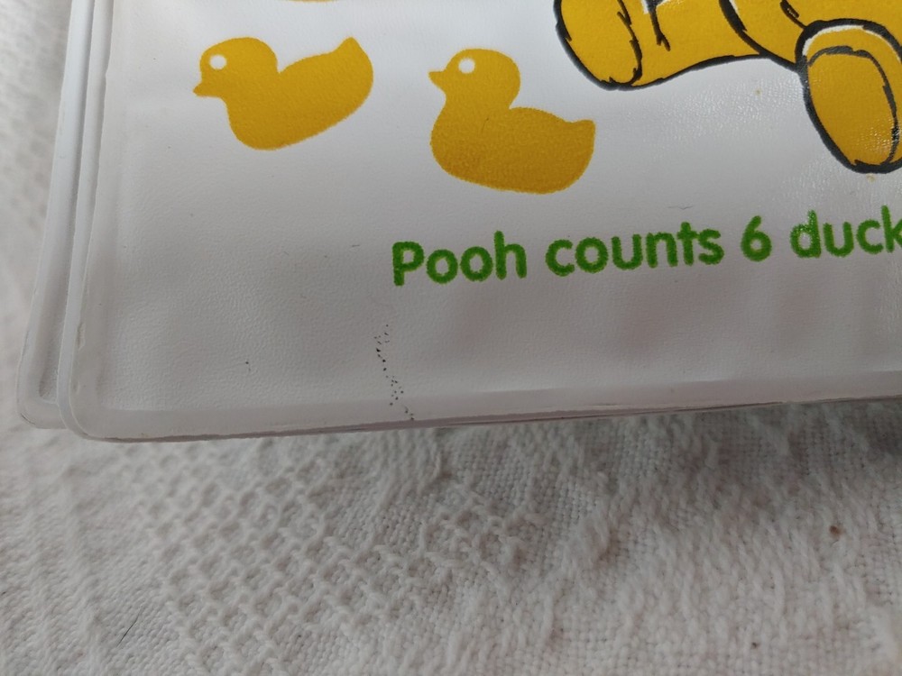 Winnie The Pooh's First Numbers Soft Bath Book Plastic