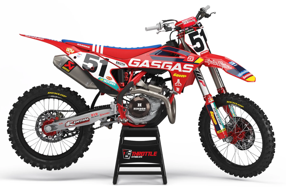 2022 TLD GASGAS TEAM GRAPHIC KIT