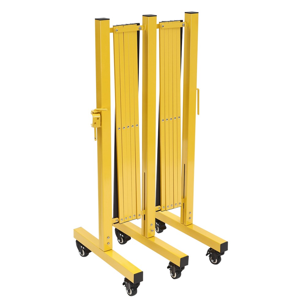 Foldable Mobile Barrier Gate Expandable T-shaped Base Security Gate For School