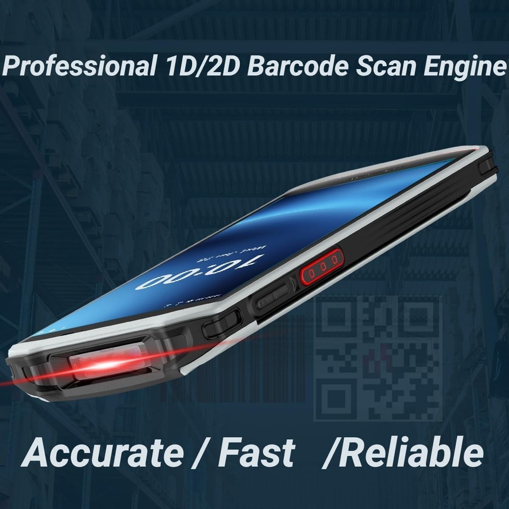 Bix Enterprise Android Barcode Scanner – Octa-core CPU, 4+64GB, 1D/2D/QR Imager