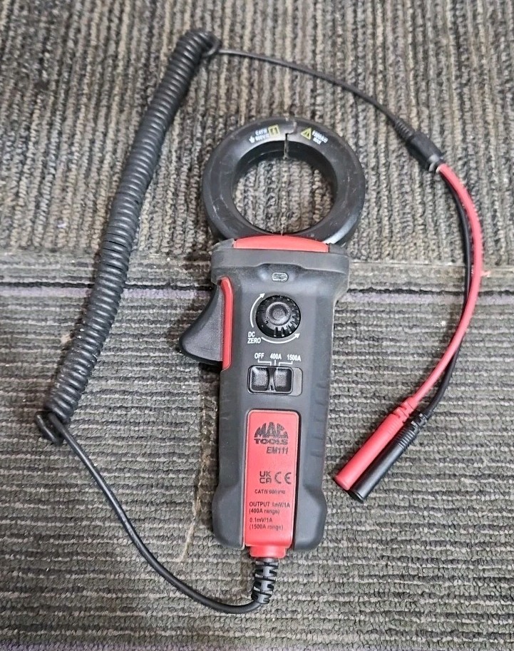 Mac Tools EM111 AC/DC Large Range Current Amp Probe