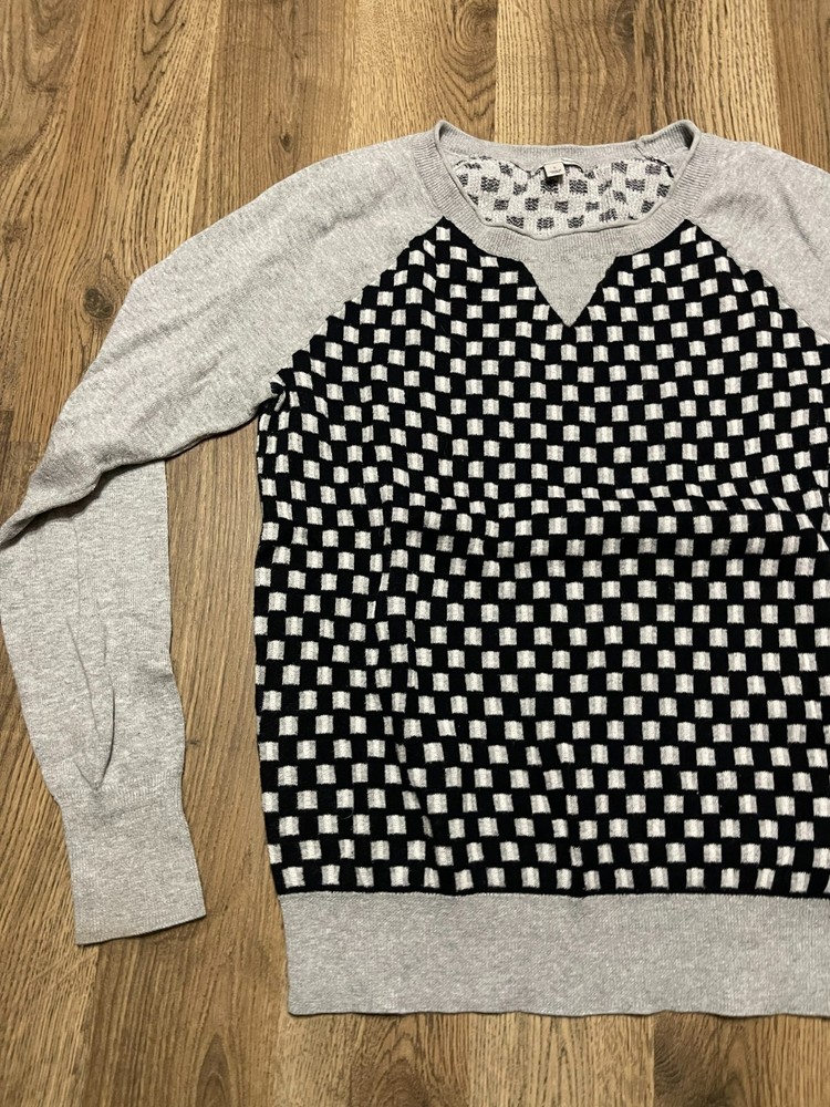 Halogen Sweater, Women's Size Small, Gray Blue, Pullover, Crew Neck