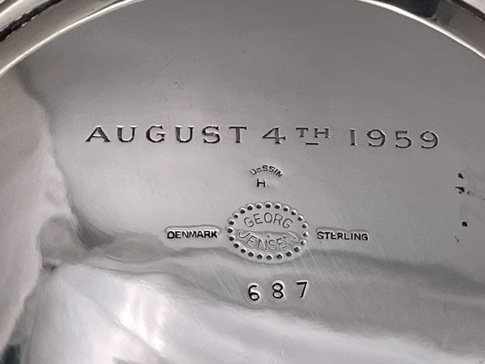Georg Jensen Sterling Silver Serving Dish/ Plate