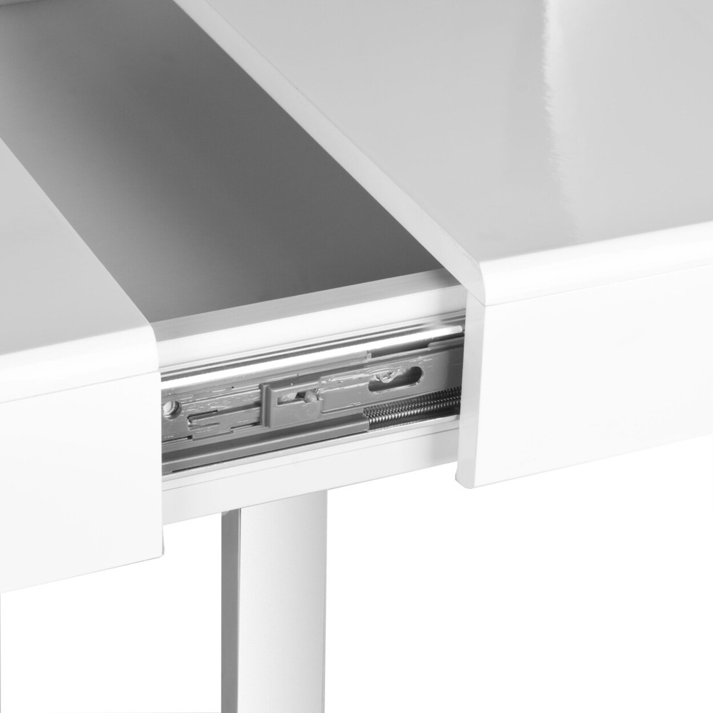 SAFAVIEH Berkley Desk | White / Chrome |