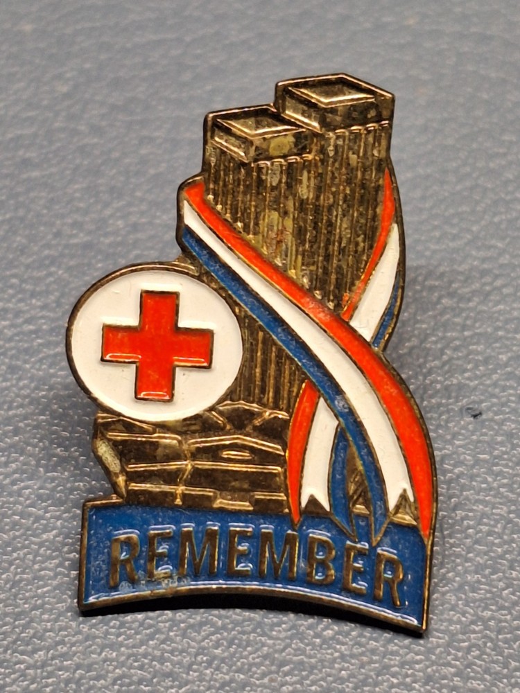 AMERICAN RED CROSS REMEMBER 9/11 LAPEL PIN