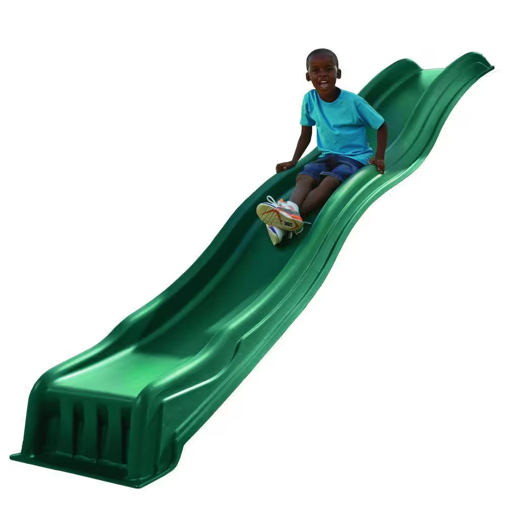 Forest Green Cool Wave Slide