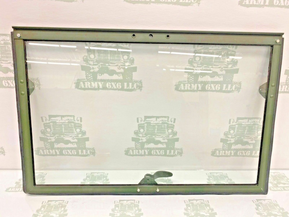 2 New Complete Windshield Set Frame M809 M35a2 2.5 and 5 ton M35 M35a3 M809 M37