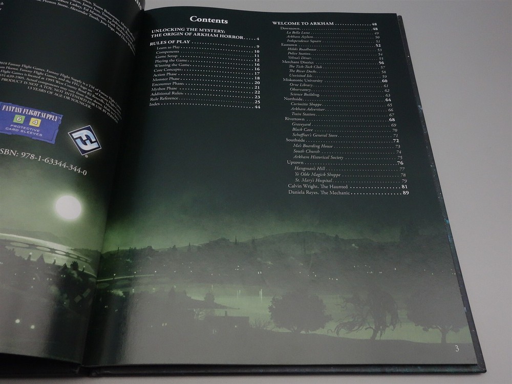 Arkham Horror - Deluxe Rulebook