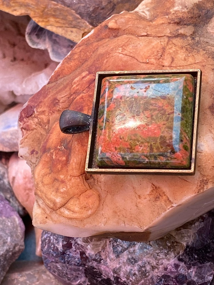 Unakite Pendant