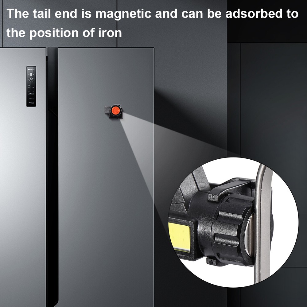 1-5Pack USB Rechargeable Waterproof LED Headlamp Headlight Head Light Flashlight