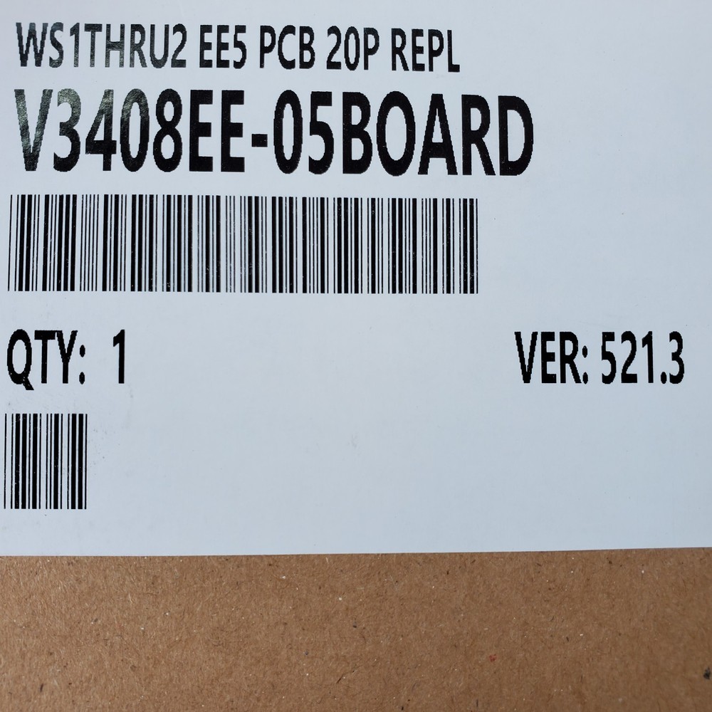 Clack V3408EE-O5BOARD PC Board EE 4 Button Water Filter/Softer Replacement Part