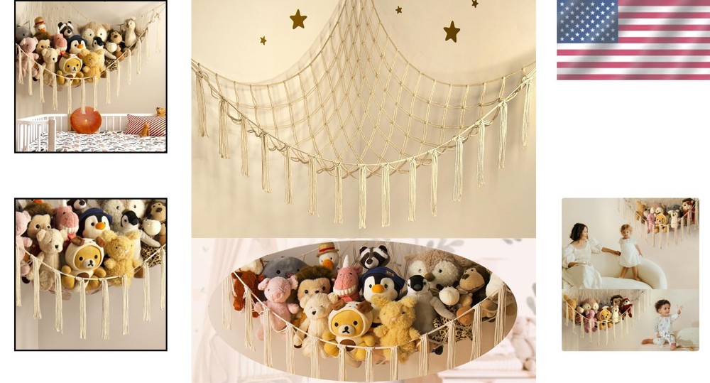 Stuffed Animal Holder for Nursery Room