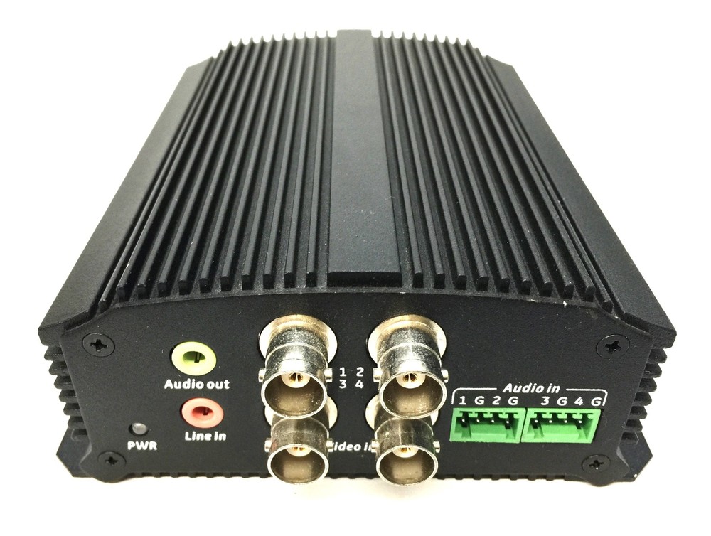 GE Security Interlogix TruVision 4 Channel IP Encoder TVE-410 NOS