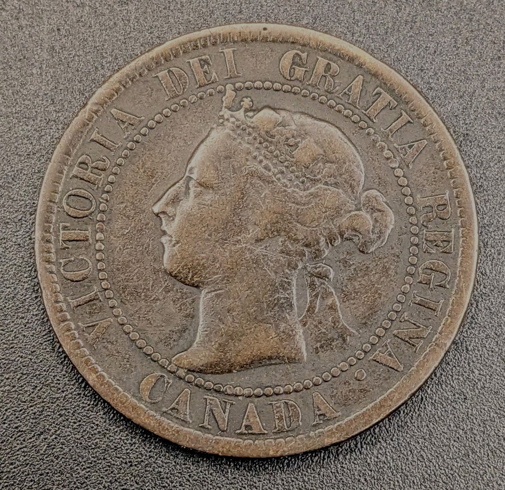 1899🇨🇦 Canada Victoria Large One Cent - Penny