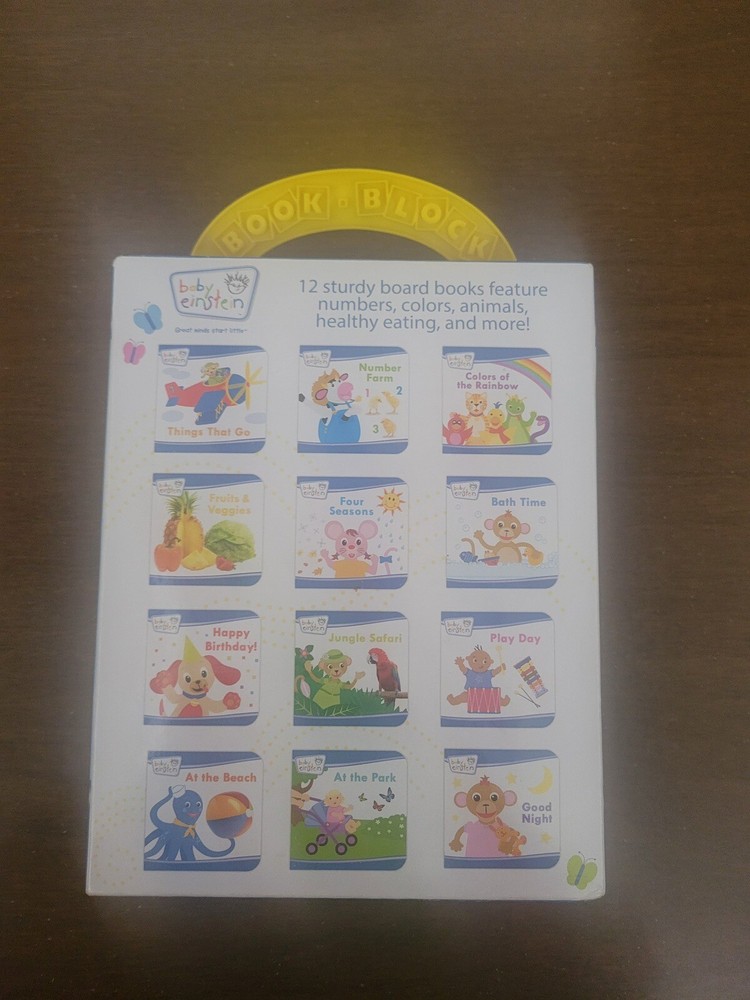 Baby Einstein Lot 12 Board Books Box Set