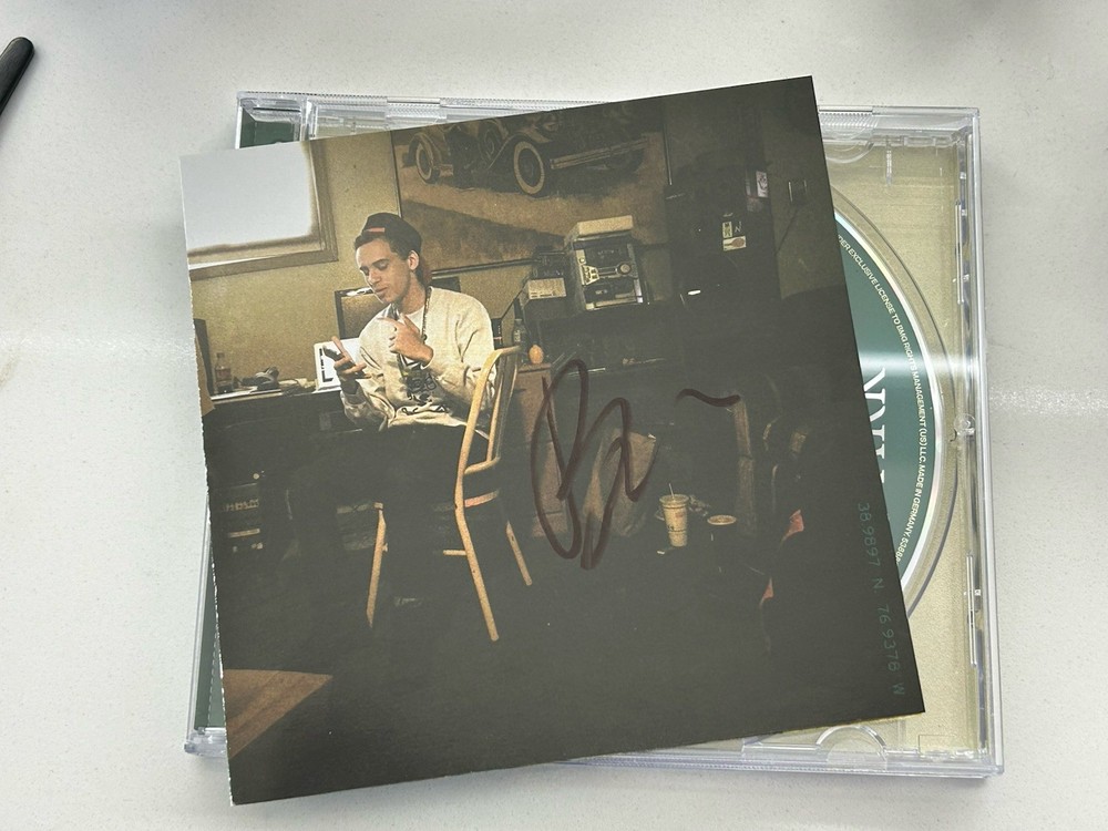 Logic College Park Signed CD opened Autographed Rapper