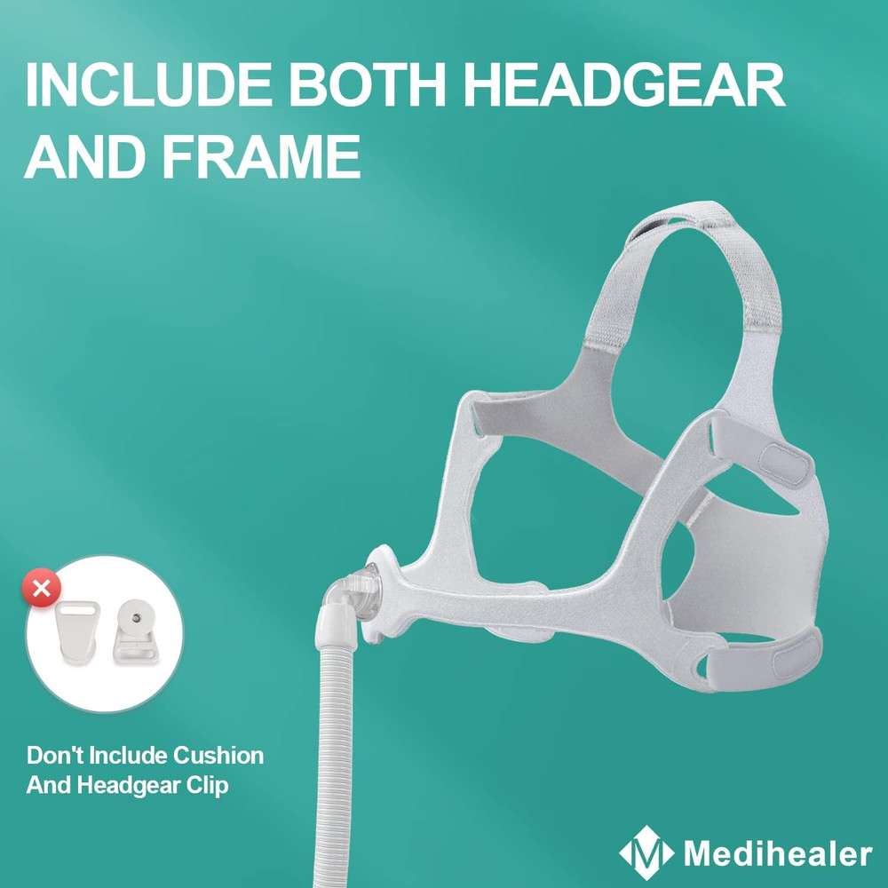 2PCS CPAP Headgear and Frame for WISP - Include Headgear Replacement and Fabric