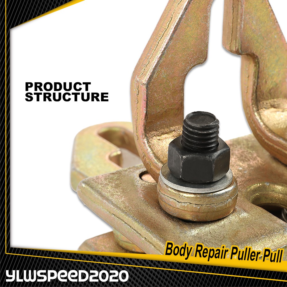 5 Ton Self-Tightening Frame Auto Body Repair Pull Back Clamp Puller Dent Tool