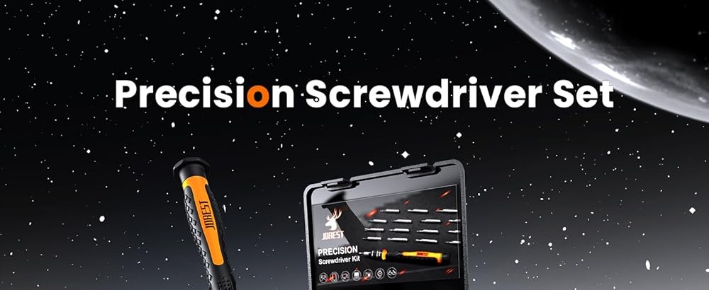 JOREST Small Precis Screwdriver Set with Torx Triwing , Mini