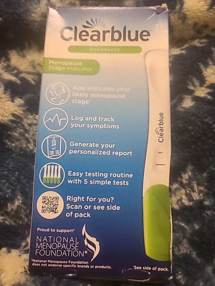 Clearblue Menopause Stage Indicator 5 Test Sticks Test