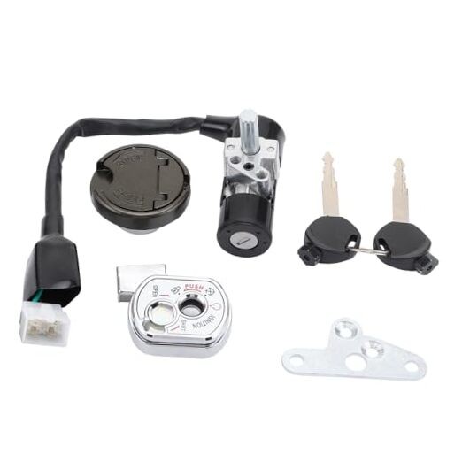 4 Wire Ignition Key Switch Assembly Replacement for Zuma 50cc 125cc 150cc