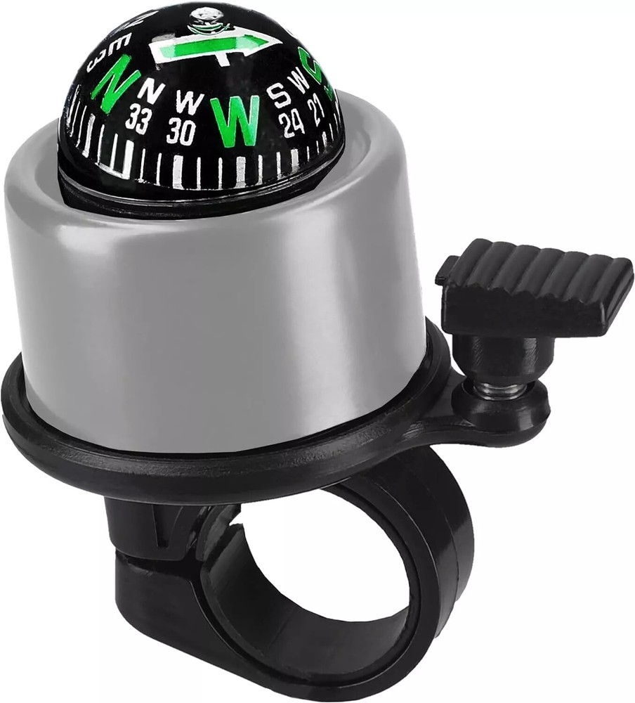 2 X Bell Bicycle Bell E-Scooter Bell Bicycle Bell Compass