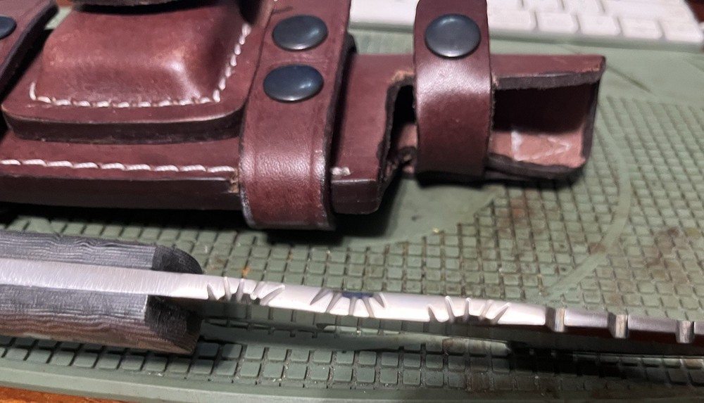 GCS Tracker Knife Leather Sheath