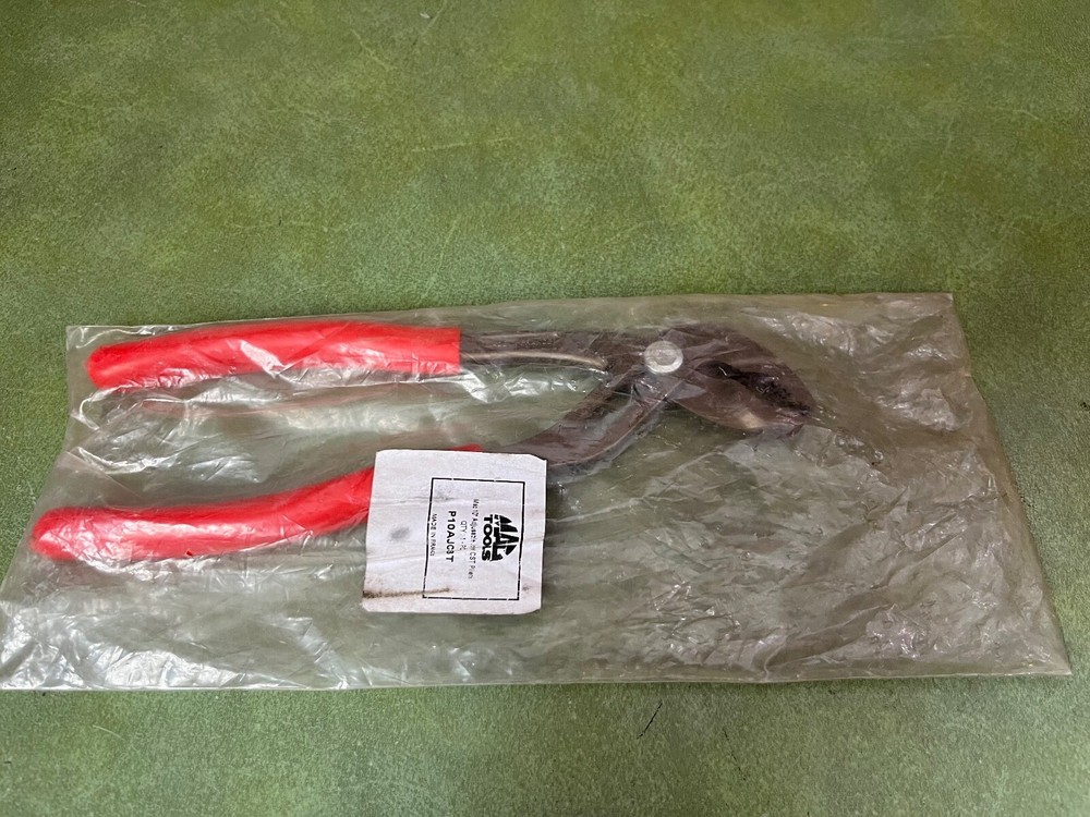 NEW MAC Tools P10AJCST Adjustable Pliers 10" Red