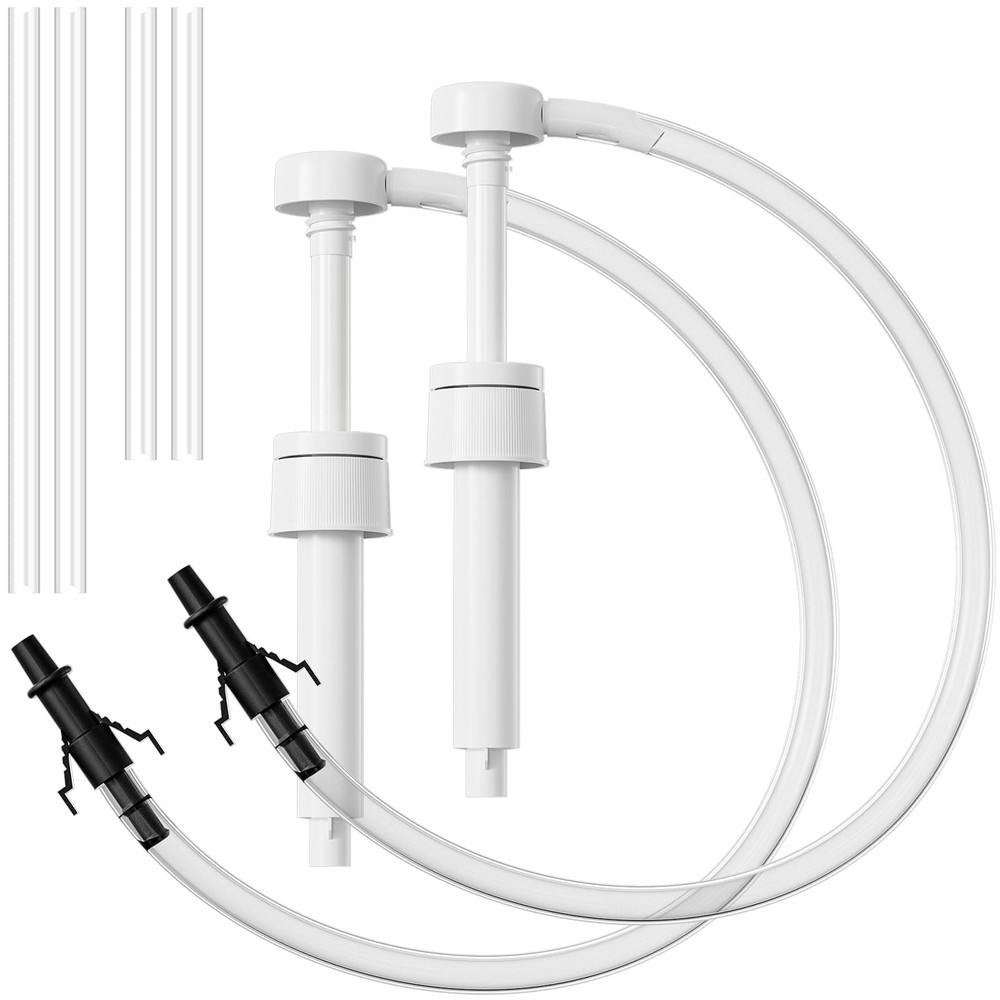 Fluid Pump for Standard Quart Bottles  2Pack28mm 8cc Per Pump Stroke，transmis...