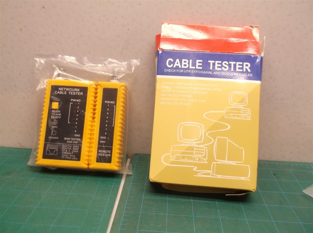 Network cable tester