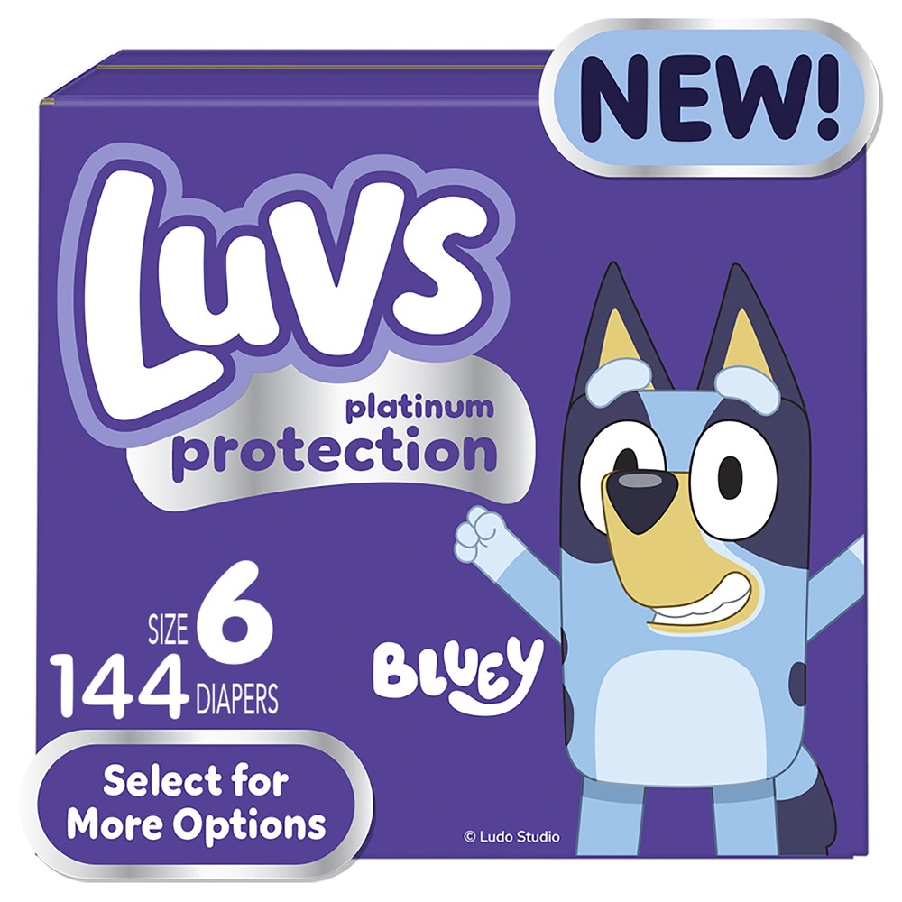 Luvs Diapers Size 6 144 Count freeshipping
