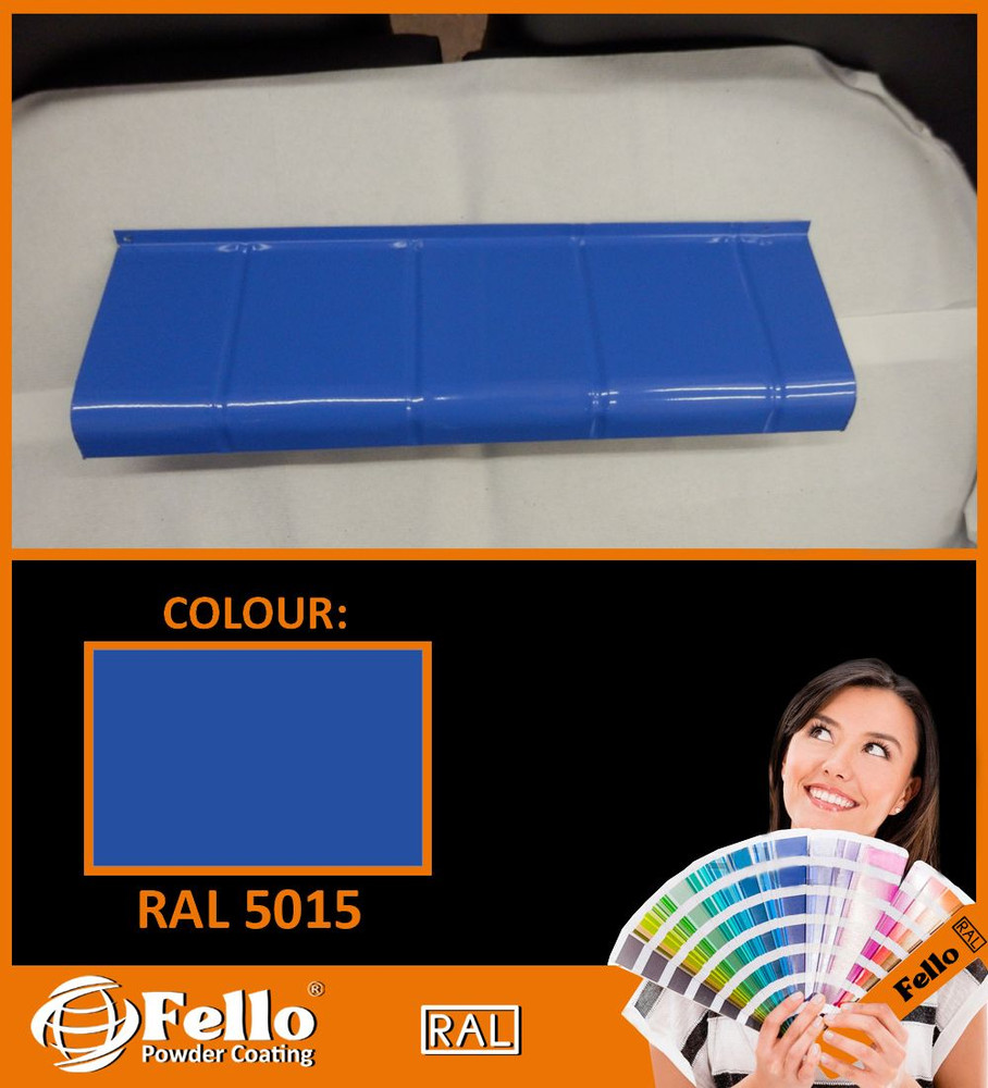 FELLO powder coating - RAL 5015 sky blue 5KG POLYESTER