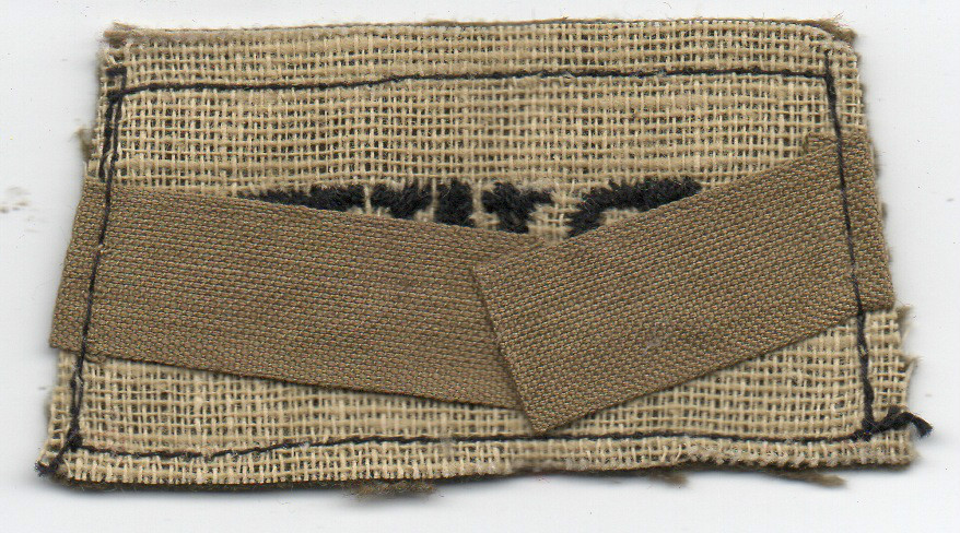 WWII Military Patch with Band on back RWF