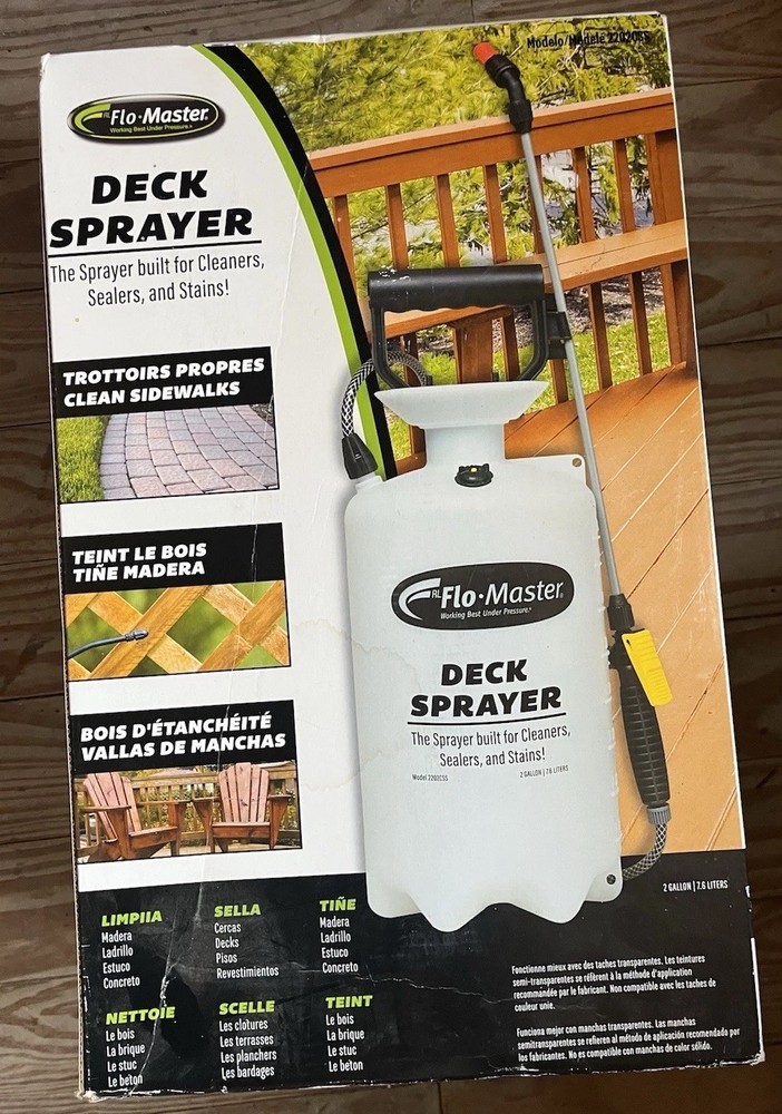 Flo-Master by Hudson Two Gallon  Home and Garden Deck Sprayer
