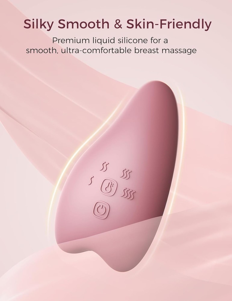 Efficient A1Pro Lactation Massager - Smart Memory & 8 Vibration Modes for Moms