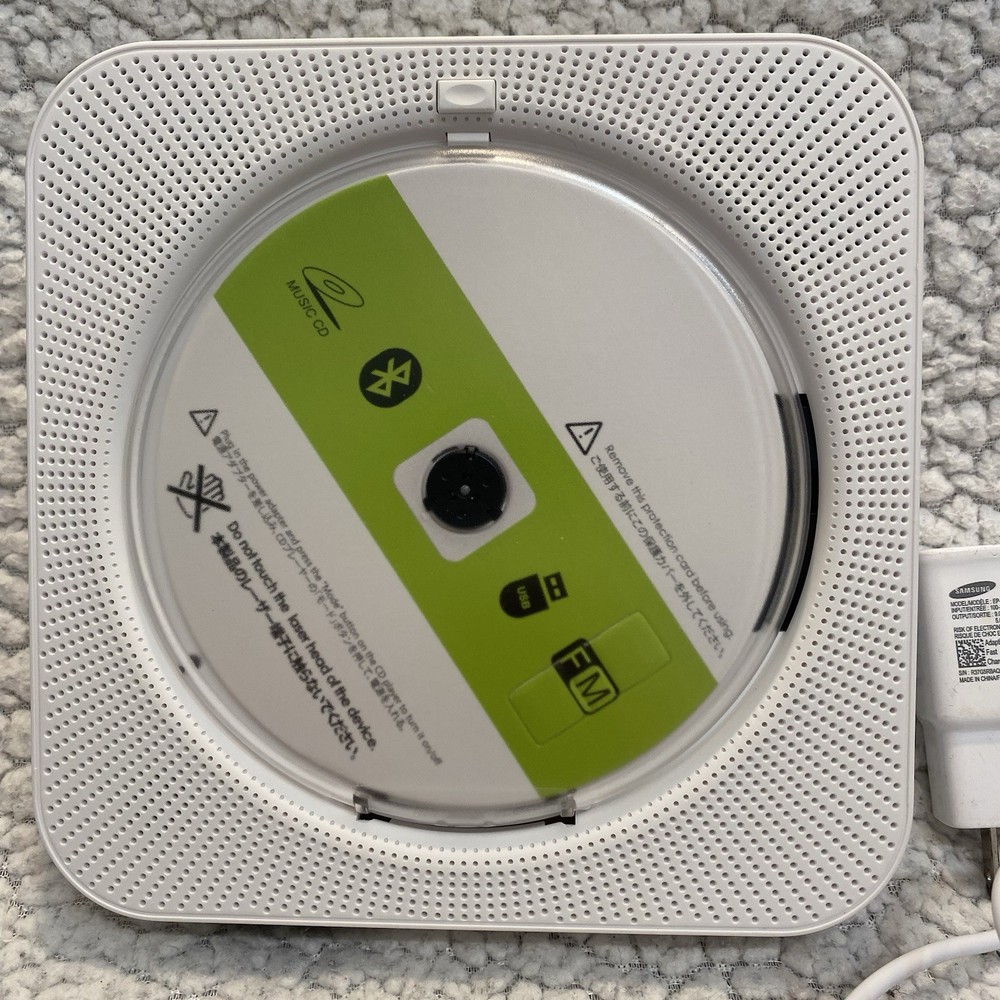 KC-718 Bluetooth CD Player w/ Remote USB AUX - Not Tested