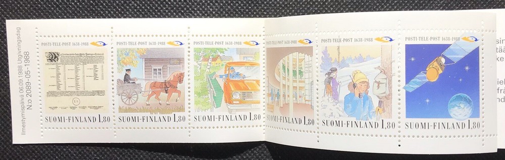 Finland Scott #781a Booklet, Mint