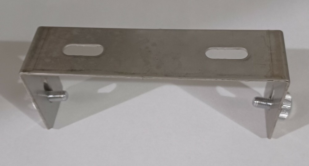 CEA-C19SS-MK6 Stainless Steel CB Radio Mounting Bracket with 6 mm mounting knobs
