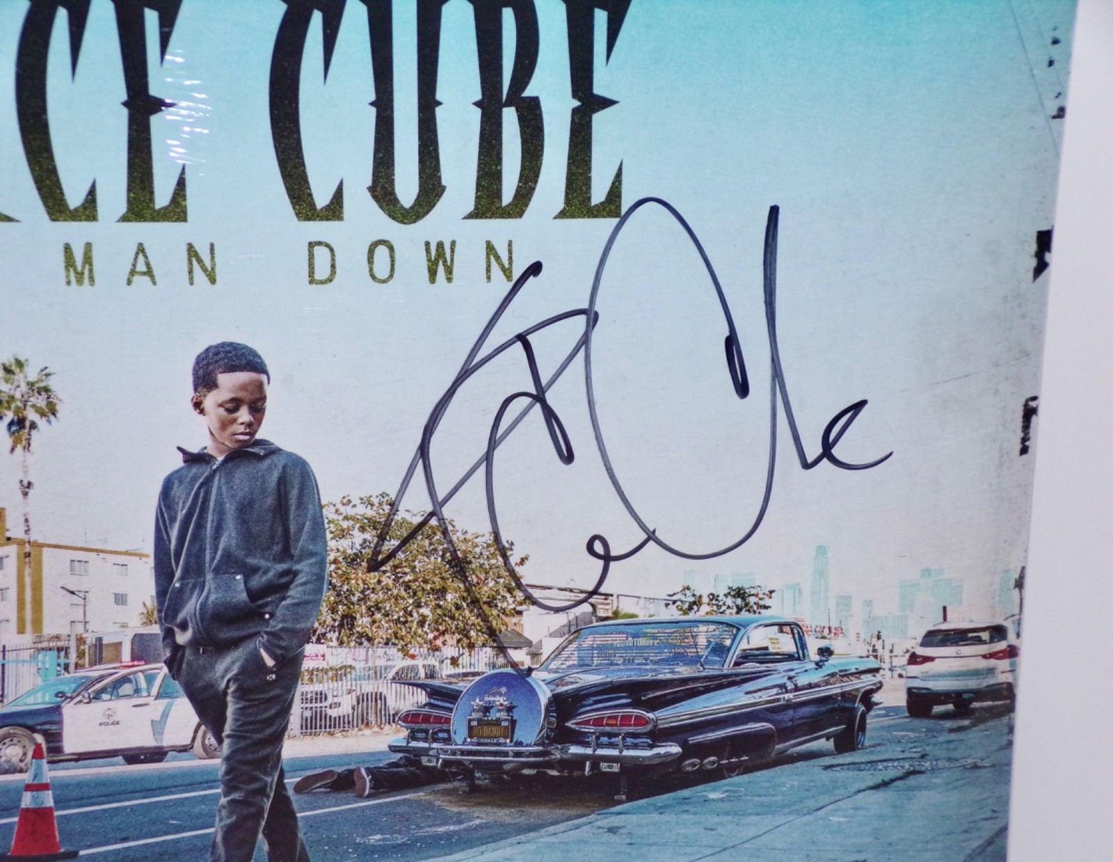 Ice Cube SIGNED Autographed MAN DOWN Vinyl 2 LP New, Sealed FREE SHIPPING N.W.A.