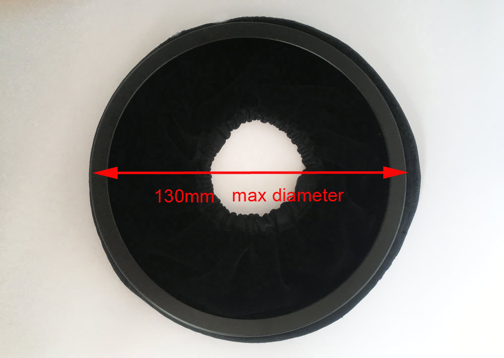 Cinematics universal matte box donut ring cloth ring for different lenses