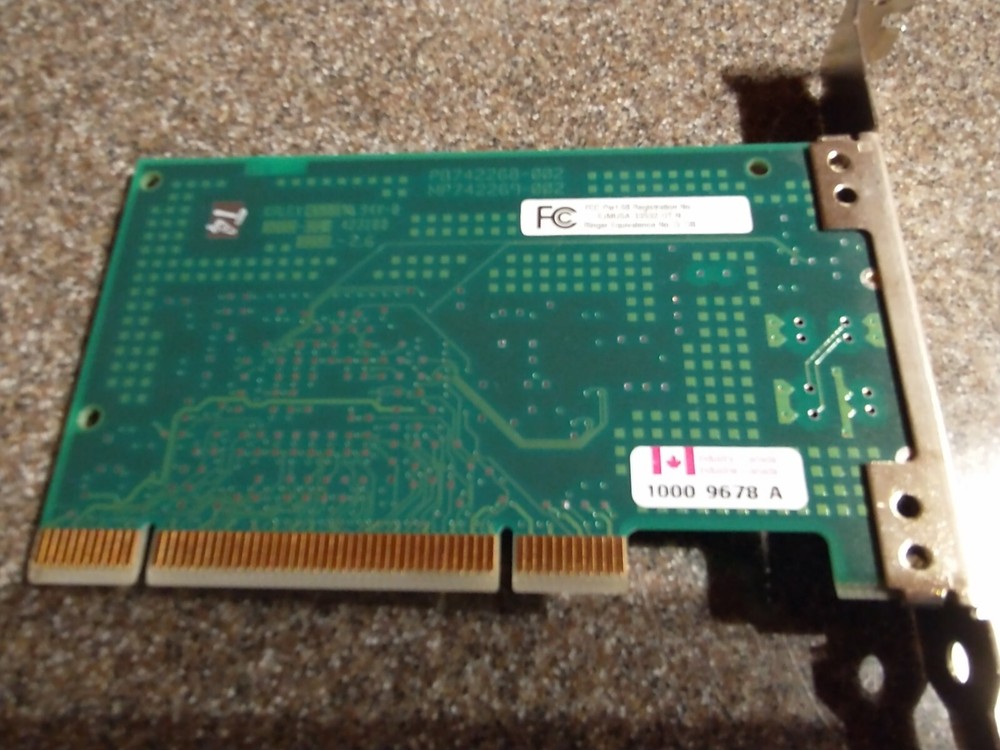 Intel Internal Fax Modem ~ 14,400 bps