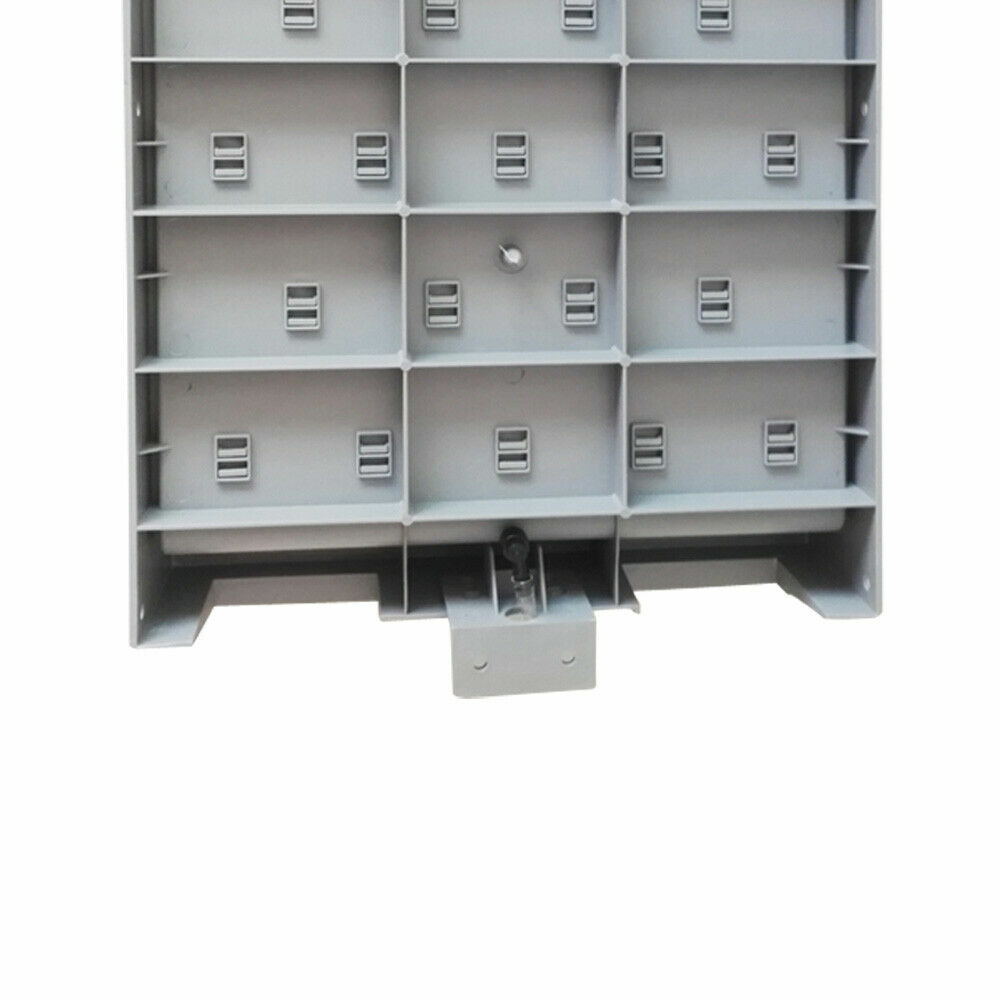 Lab Use Drying Rack 27Pegs Pegboard PP Wall Mounted for Glassware Removable