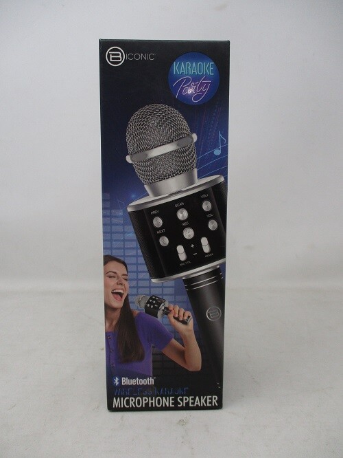 BICONIC Karaoke Party Bluetooth Microphone Speaker