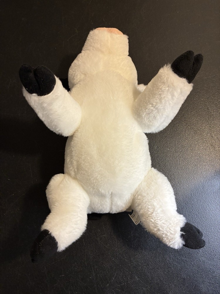 Pier One Pig Plush Hamilton White & Black Spotted Laying 14” Spring Easter
