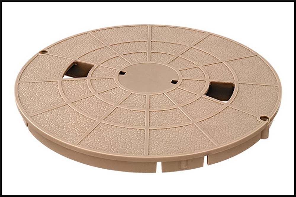 Pentair 516216Z Skimmer Lid Tan 1/2" Plastic Pool Accessory